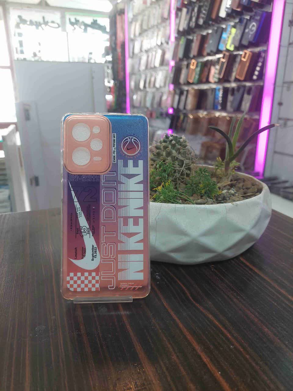 قاب گوشی ژله ای شفاف طرح نایک مخصوص شیائومی Note 12 Pro 5G / Poco X5 Pro