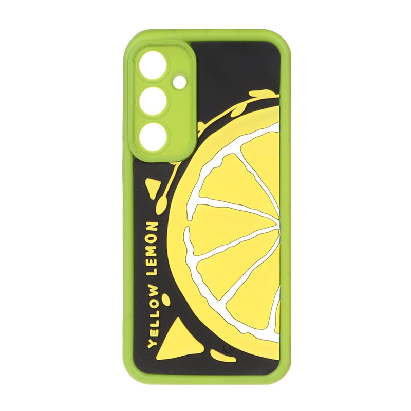 قاب گوشی سولید طرح دار lemon برای گوشی سامسونگ َa35