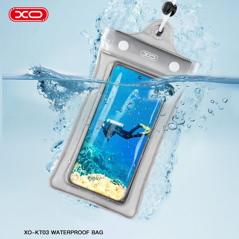 کاور ضد آب ایکس او مدل XO-KT03 مناسب برای گوشی موبایل سایز 7 اینج