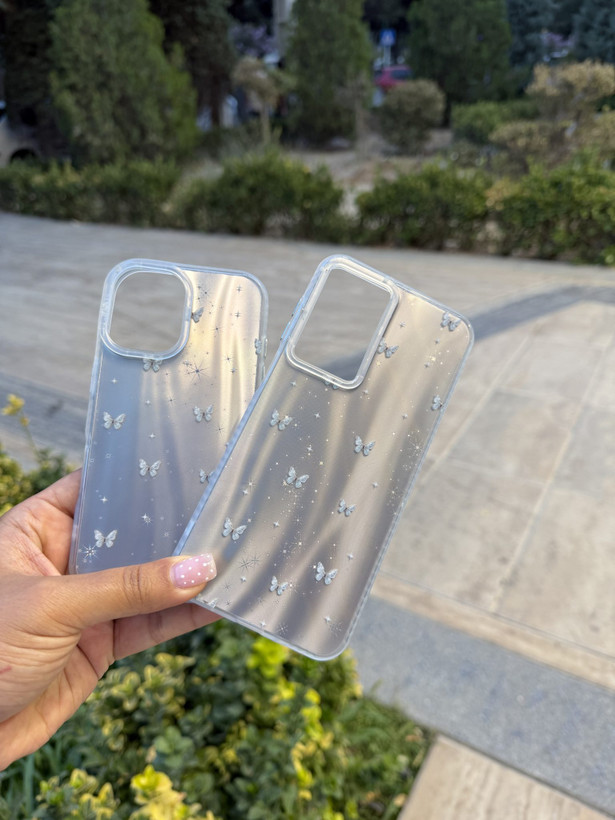 قاب گوشی imd پروانه طوسی مناسب گوشی آیفون ip 11 pro