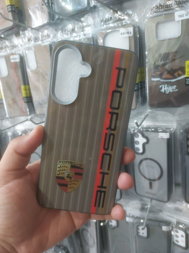 قاب گوشی carbon lens طرح پورشه مناسب گوشی شیاومی note 13