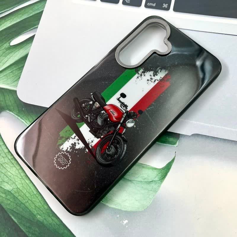 قاب گوشی carbon lens طرح موتور مناسب گوشی شیاومی  redmi 14c